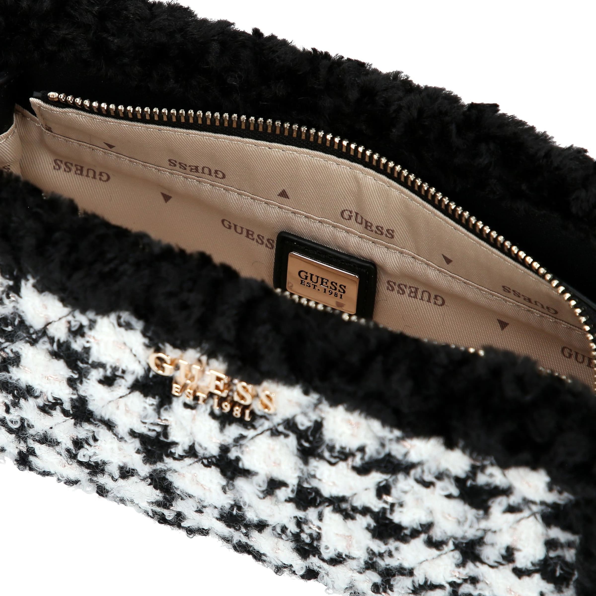 GUESS Torba za čez ramo 'Christi' | bela barva