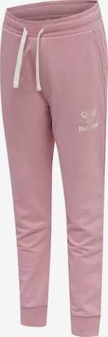 Hummel Tapered Broek in Roze