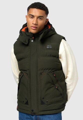 STONE HARBOUR Vest 'Egoor' in Green