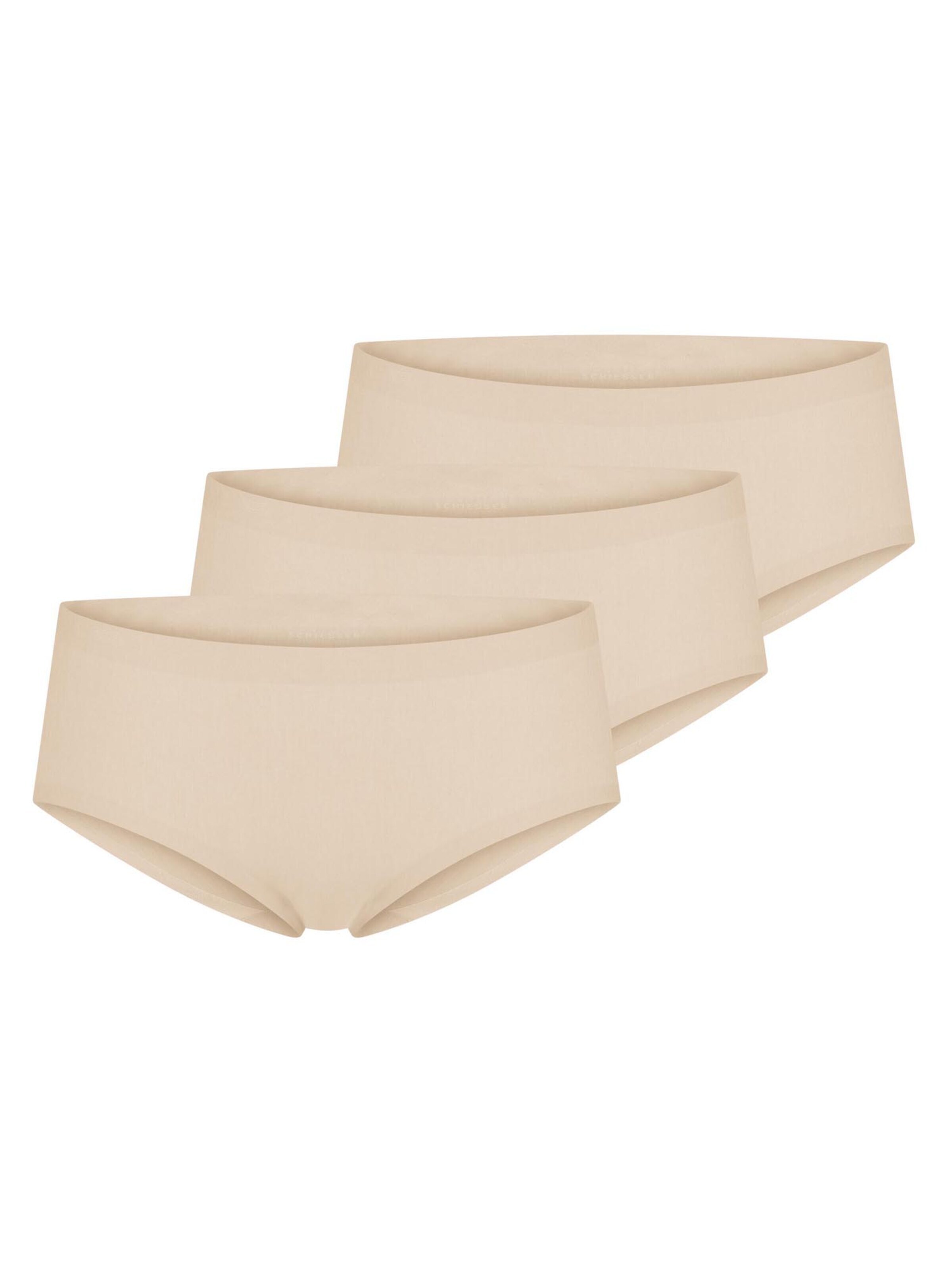 SCHIESSER Boyshorts 'Invisible Cotton' in Beige: front