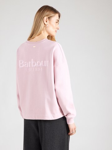 Barbour Bluzka sportowa w kolorze różowy