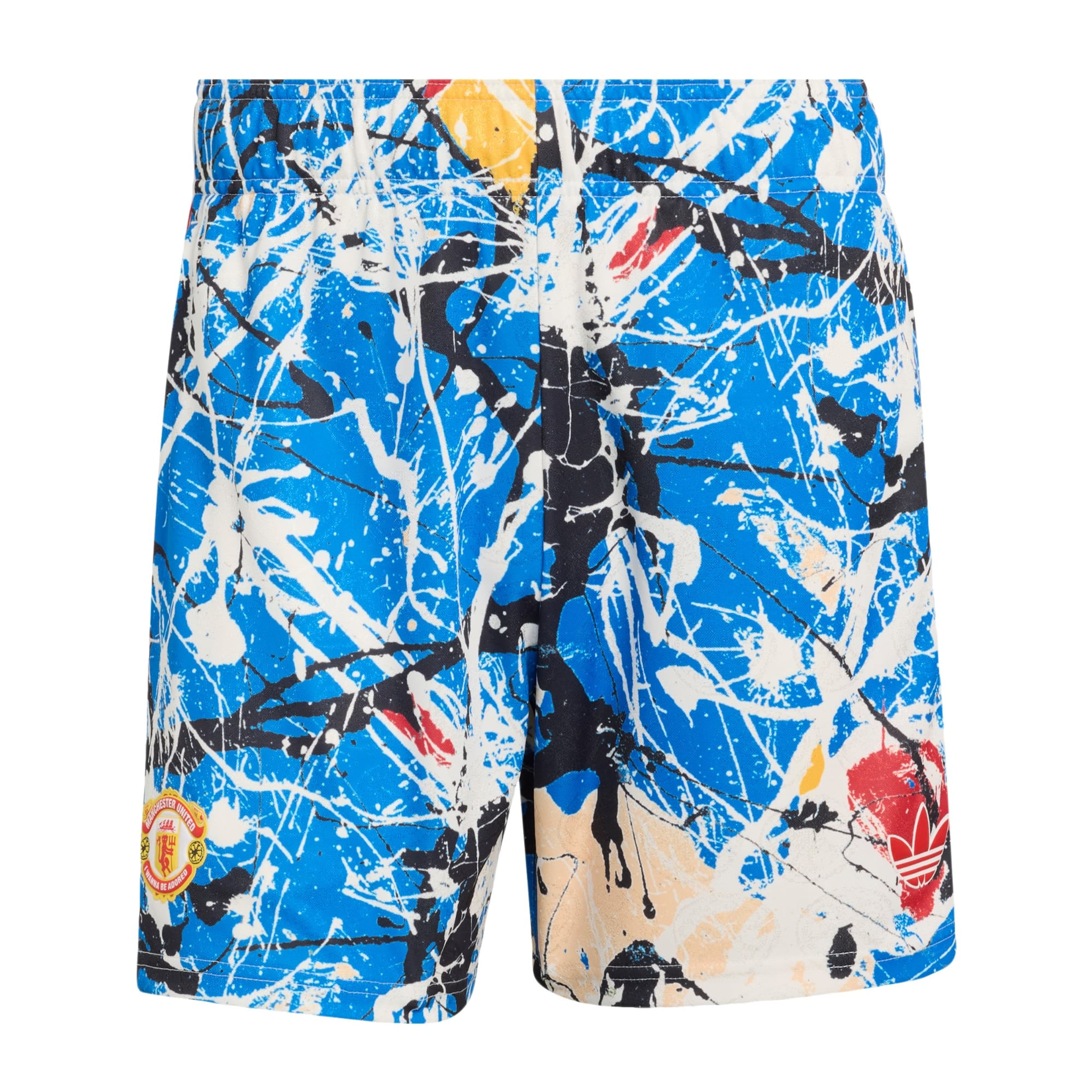Regular Pantalon de sport 'Manchester United Stone Roses' ADIDAS PERFORMANCE en mélange de couleurs : devant