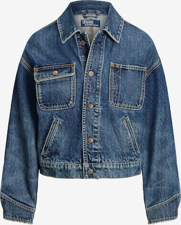 Polo Ralph Lauren Kurtka przejściowa w kolorze niebieski: przód