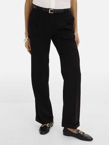 bonprix Loosefit Hose in Schwarz: Vorderseite