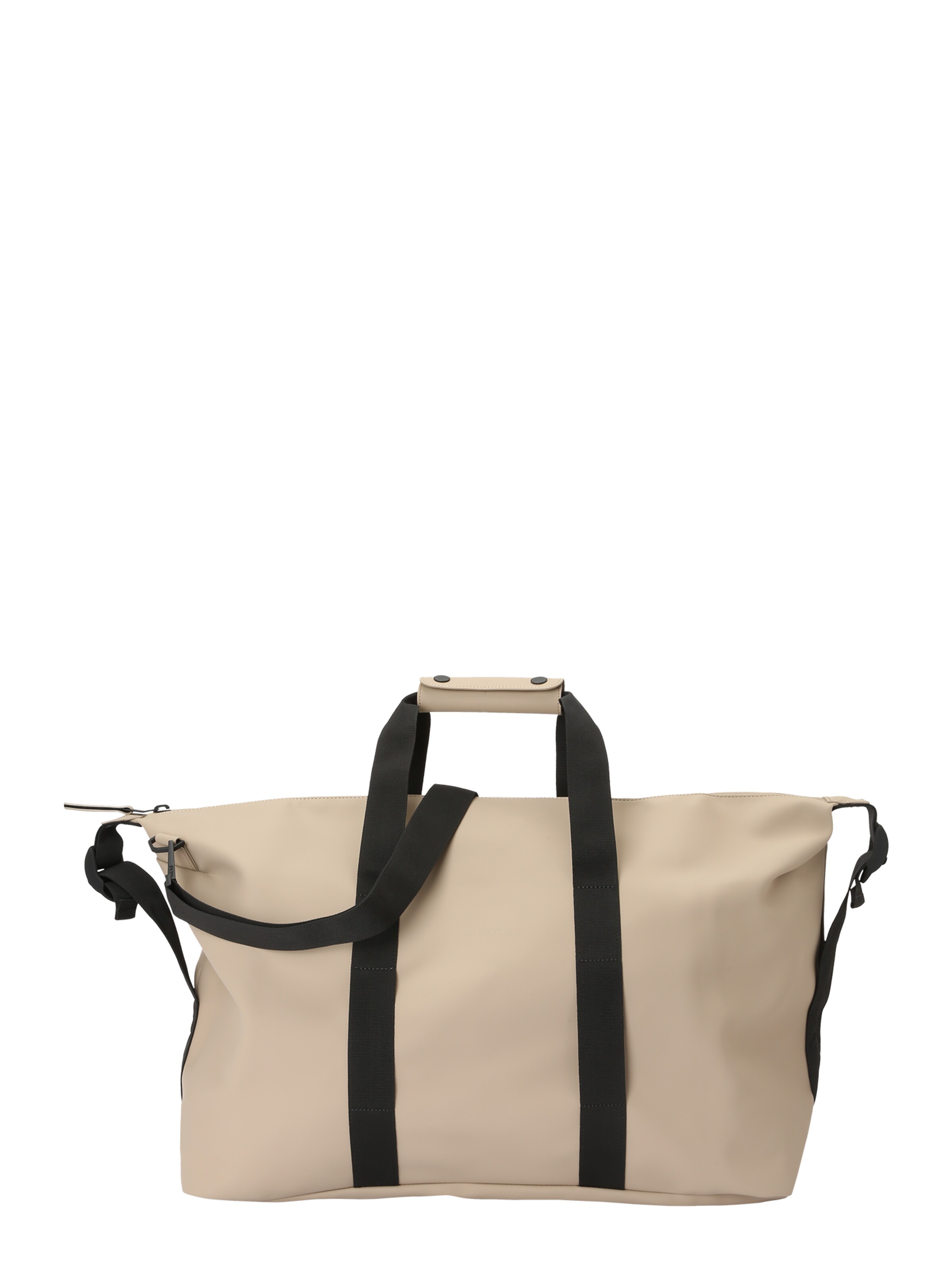 RAINS Travel Bag 'Hilo' in Beige: front