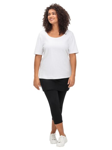 SHEEGO Skinny Leggings in Zwart