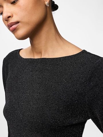 PIECES Shirt in Zwart