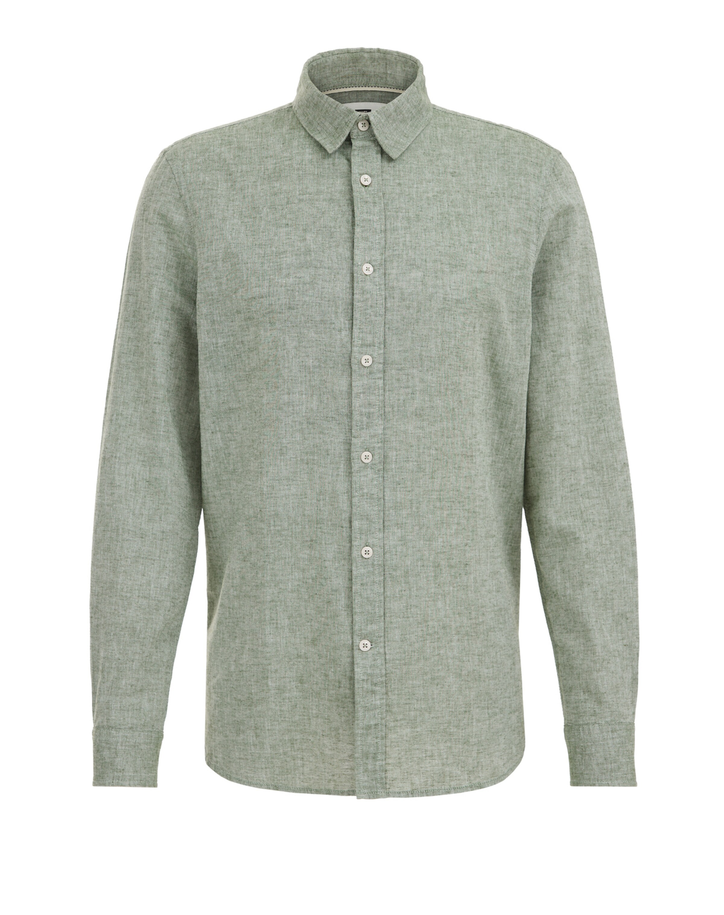 Chemise WE Fashion en vert : devant