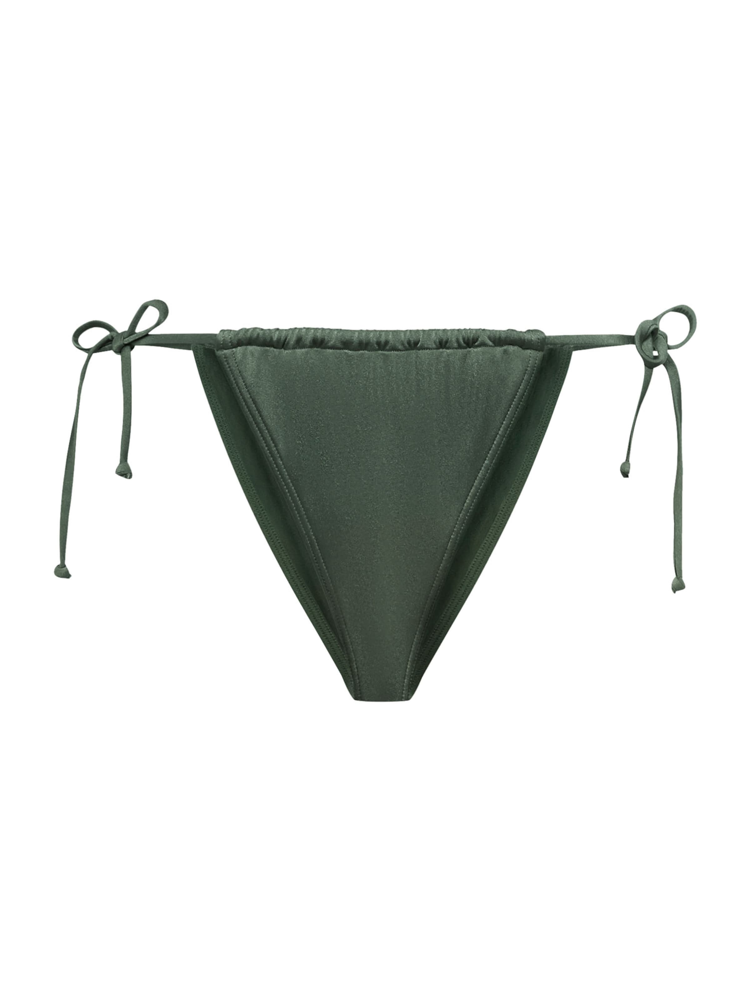 LSCN by LASCANA Spodní díl plavek 'Nele' – zelená: přední strana