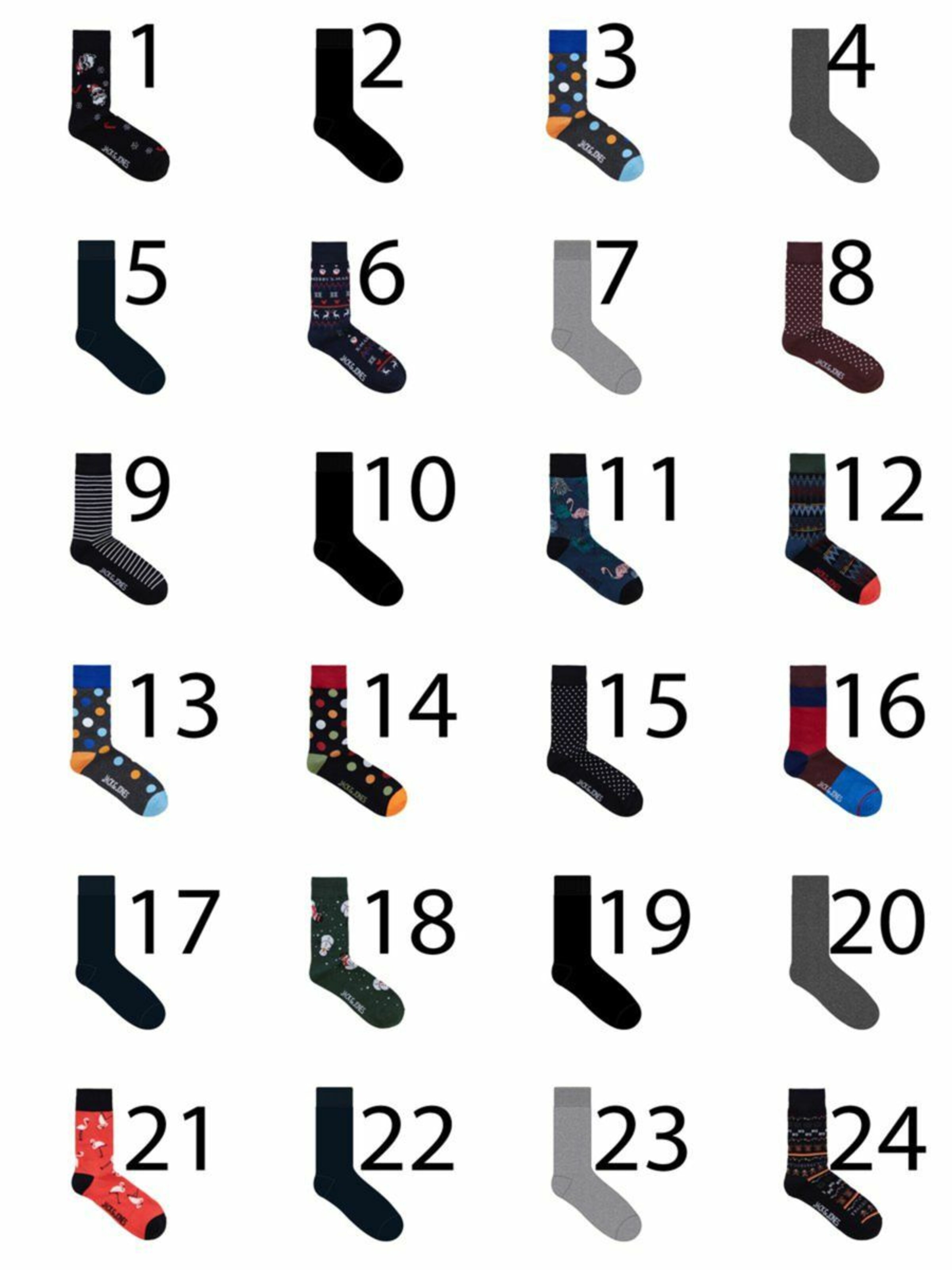 JACK & JONES Socks in Mixed colors