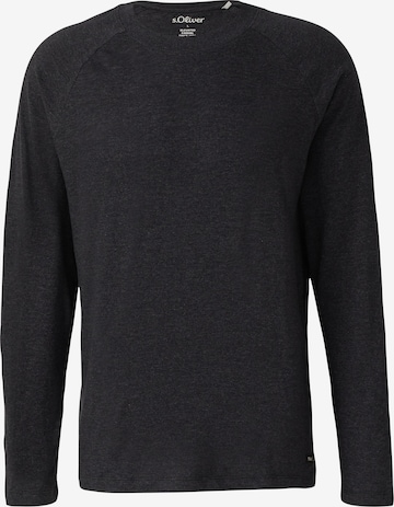 s.Oliver Shirt in Grijs: voorkant