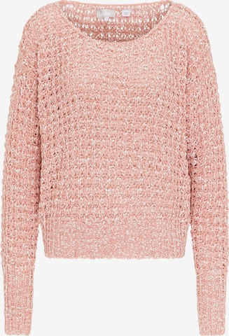 Usha Sweter oversize w kolorze różowy: przód