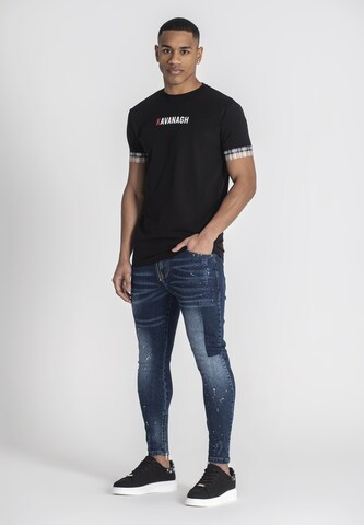 T-Shirt fonctionnel Gianni Kavanagh en noir