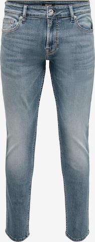Only & Sons Regular Jeans 'Loom' in Blauw: voorkant