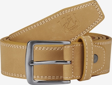 Jan Vanderstorm Belt ' Eemil ' in Yellow: front