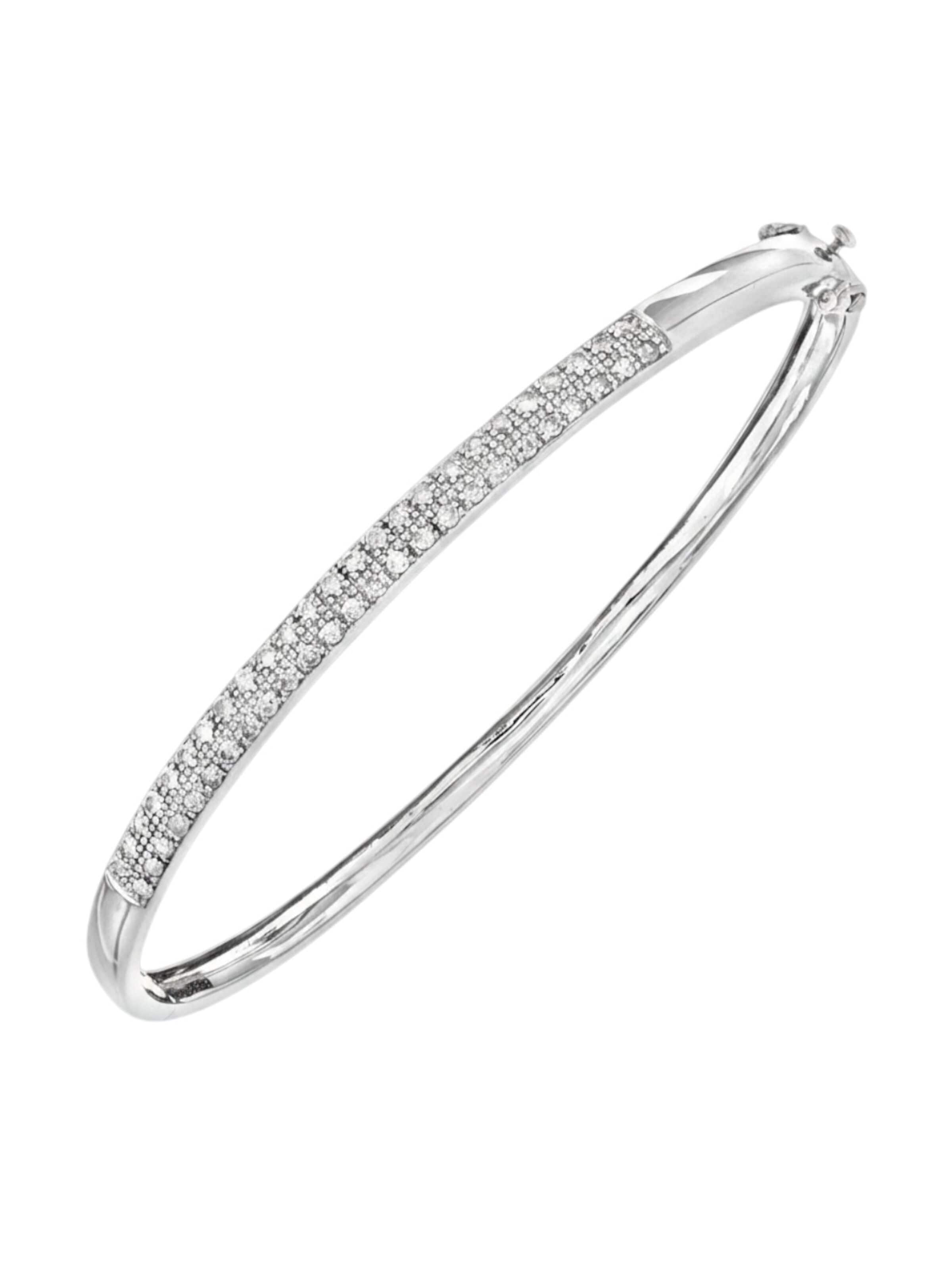 DIAMANT LETERNEL Armbånd i sølv: forside