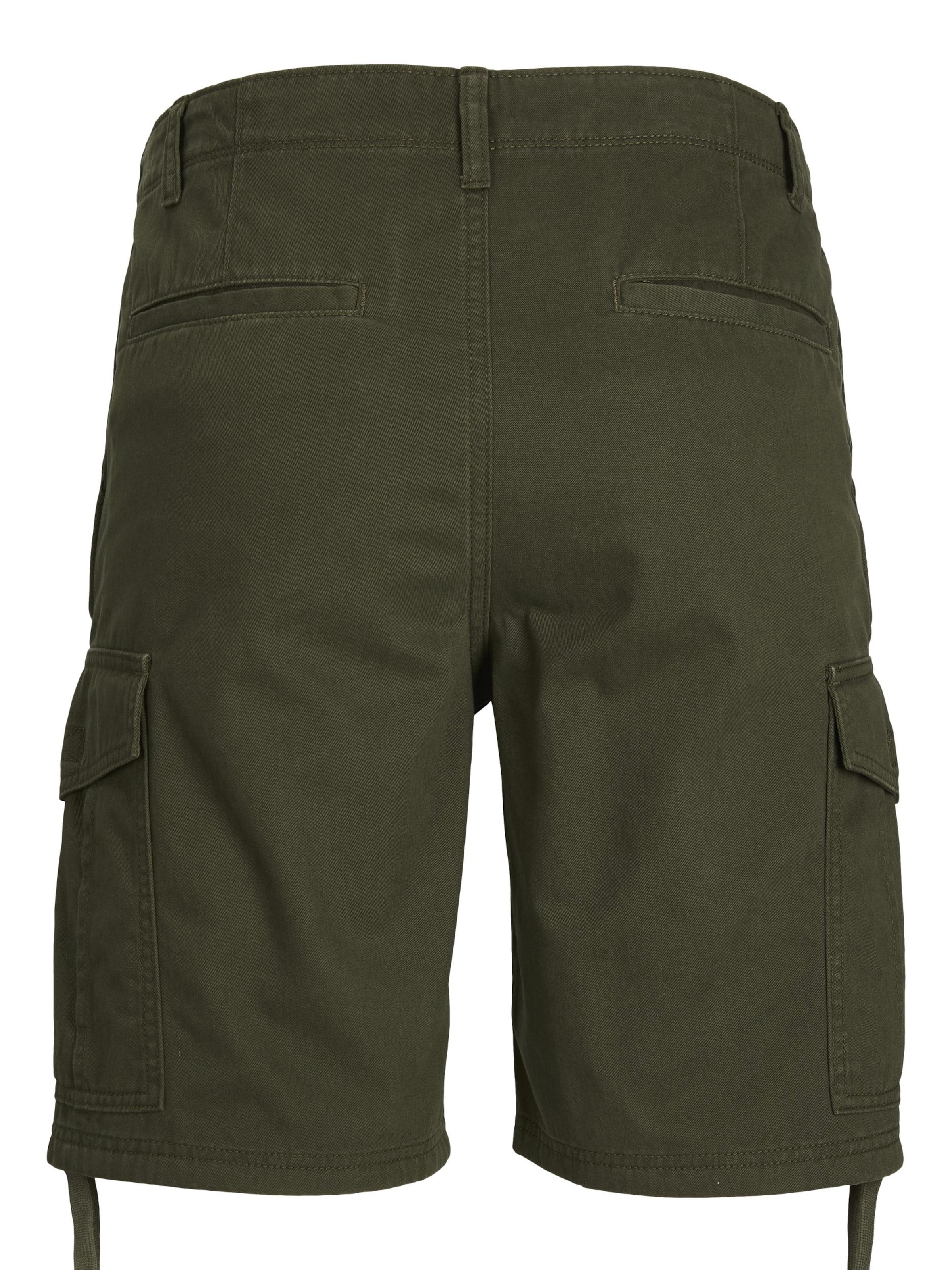 JACK & JONES Szabványos Cargo nadrágok 'Marley' - zöld