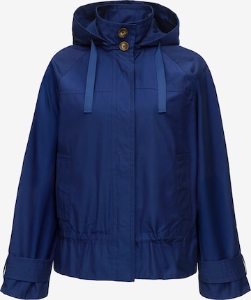 Veste mi-saison 'Parka Cottonmix' MANISA en bleu : devant