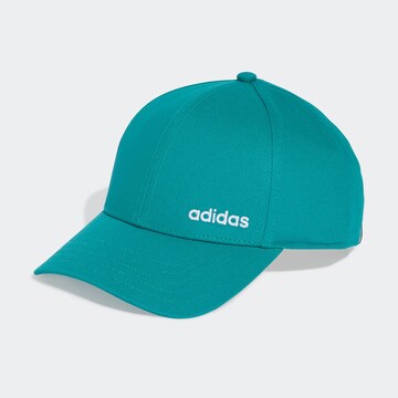 ADIDAS PERFORMANCE Athletic Cap in Green: front