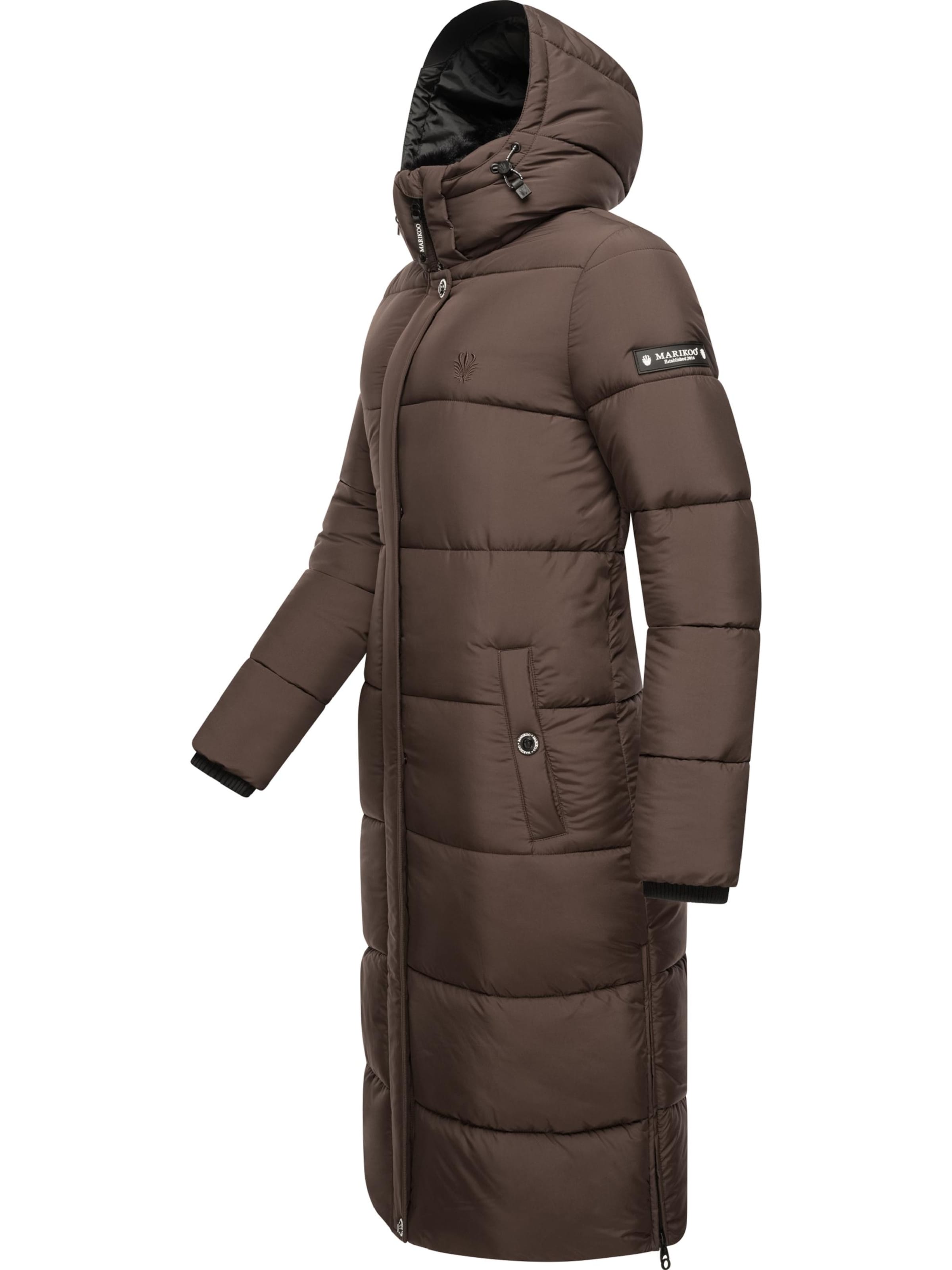 Manteau d’hiver MARIKOO en marron
