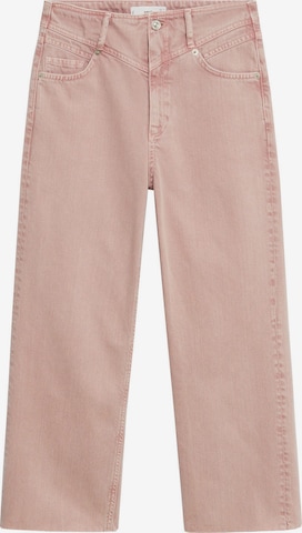 MANGO Wide Leg Jeans 'Julieta' in Lila: predná strana