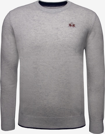 Pull-over La Martina en beige : devant