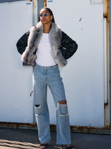 Loosefit Jeans 'NMJANNEL' di Noisy may in blu: frontale