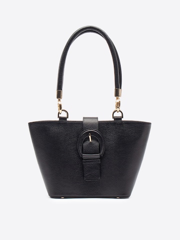 Borsa a mano di AKARDO in nero: frontale