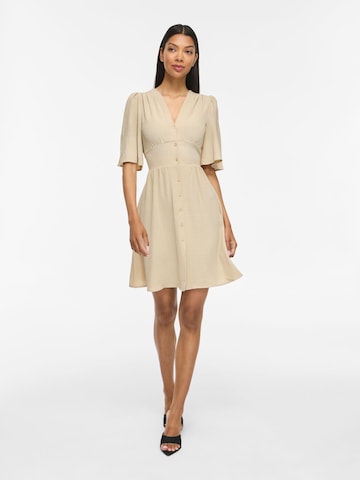 VILA Kleid 'VISKOV' in Grau