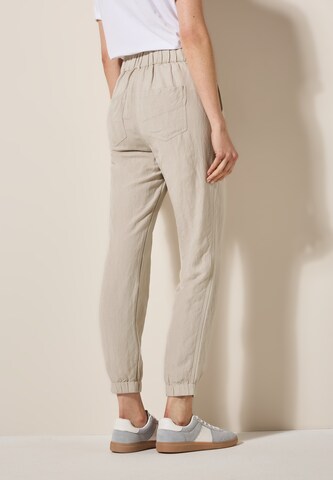 CECIL Tapered Cargo Pants in Beige