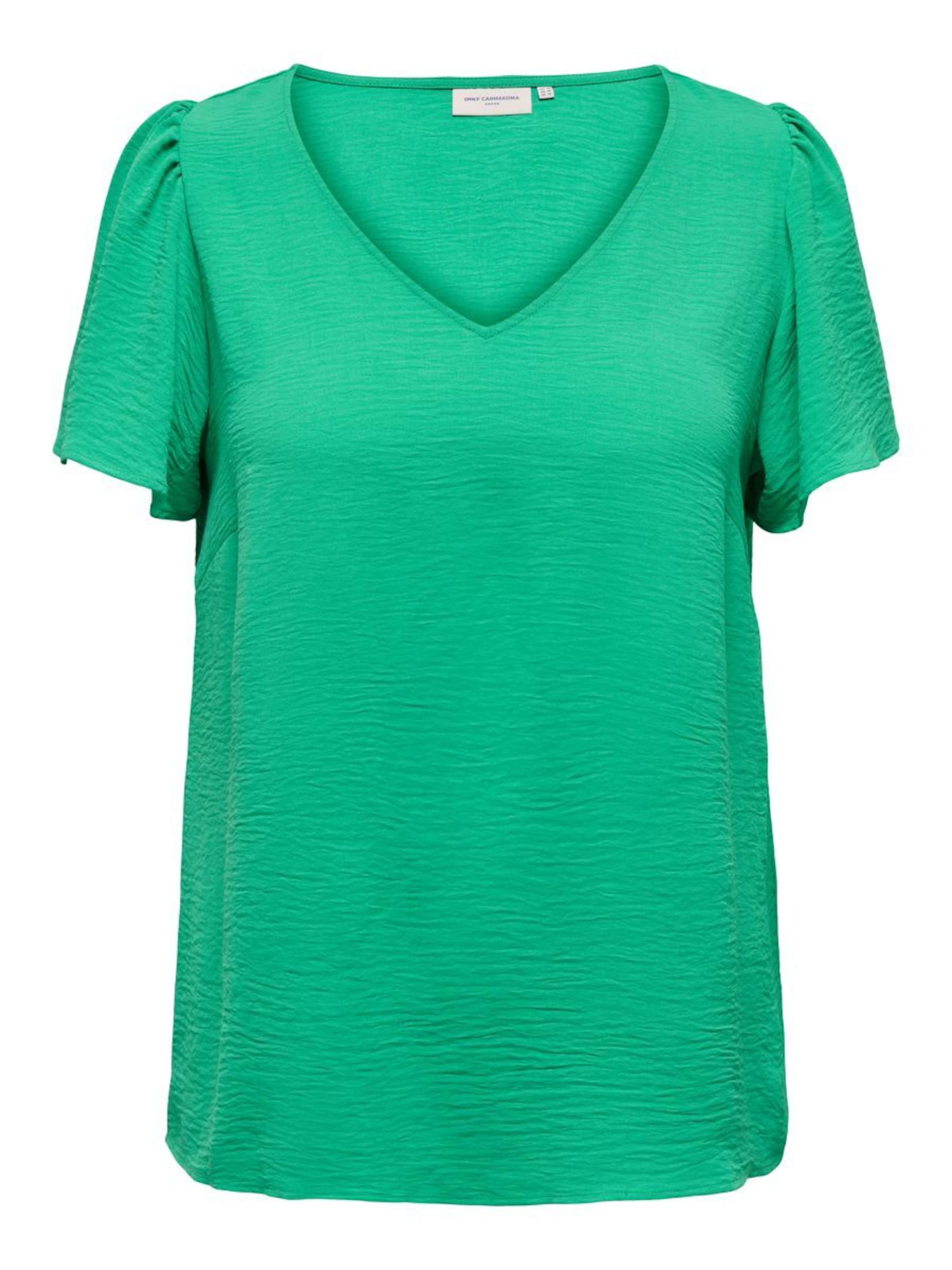 ONLY Carmakoma Shirt in Green: front