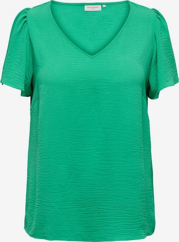 ONLY Carmakoma Shirt in Green: front