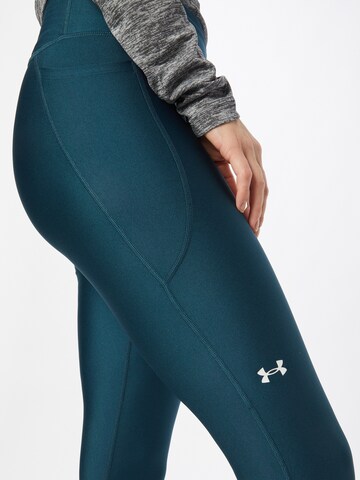 UNDER ARMOUR Skinny Sportovní kalhoty – modrá