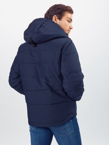 TOMMY HILFIGER Regular fit Winterjas in Blauw