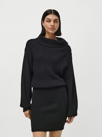 LeGer by Lena Gercke - Vestido de malha 'Cara' em preto: frente