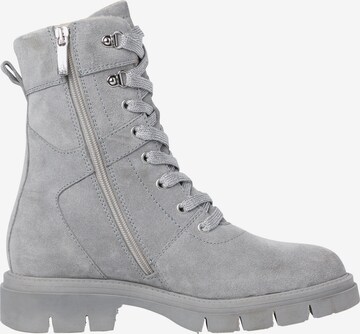 TAMARIS Lace-Up Ankle Boots in Grey