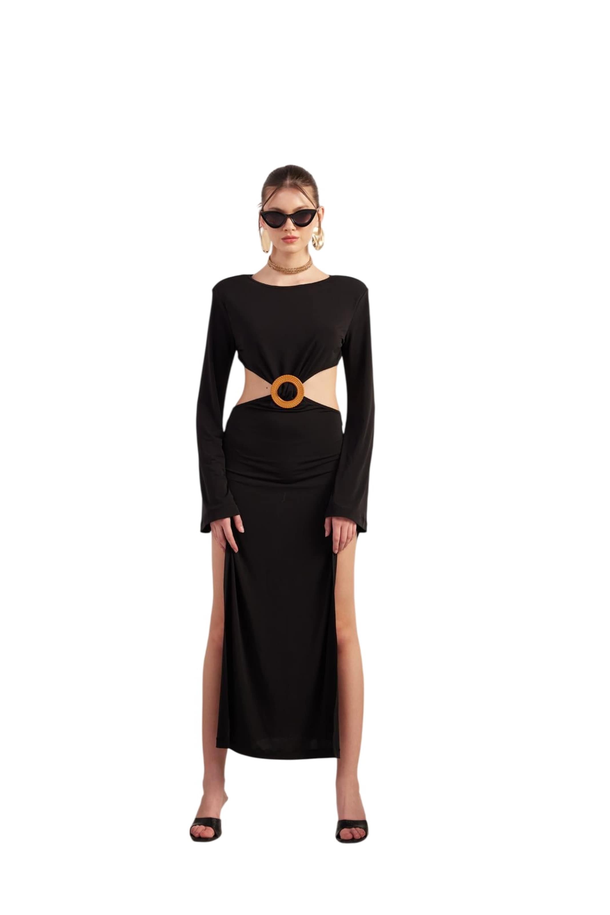 HOLLY LOLLY Kleid in Schwarz