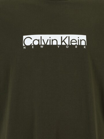 Calvin Klein Big & Tall T-shirt i grön