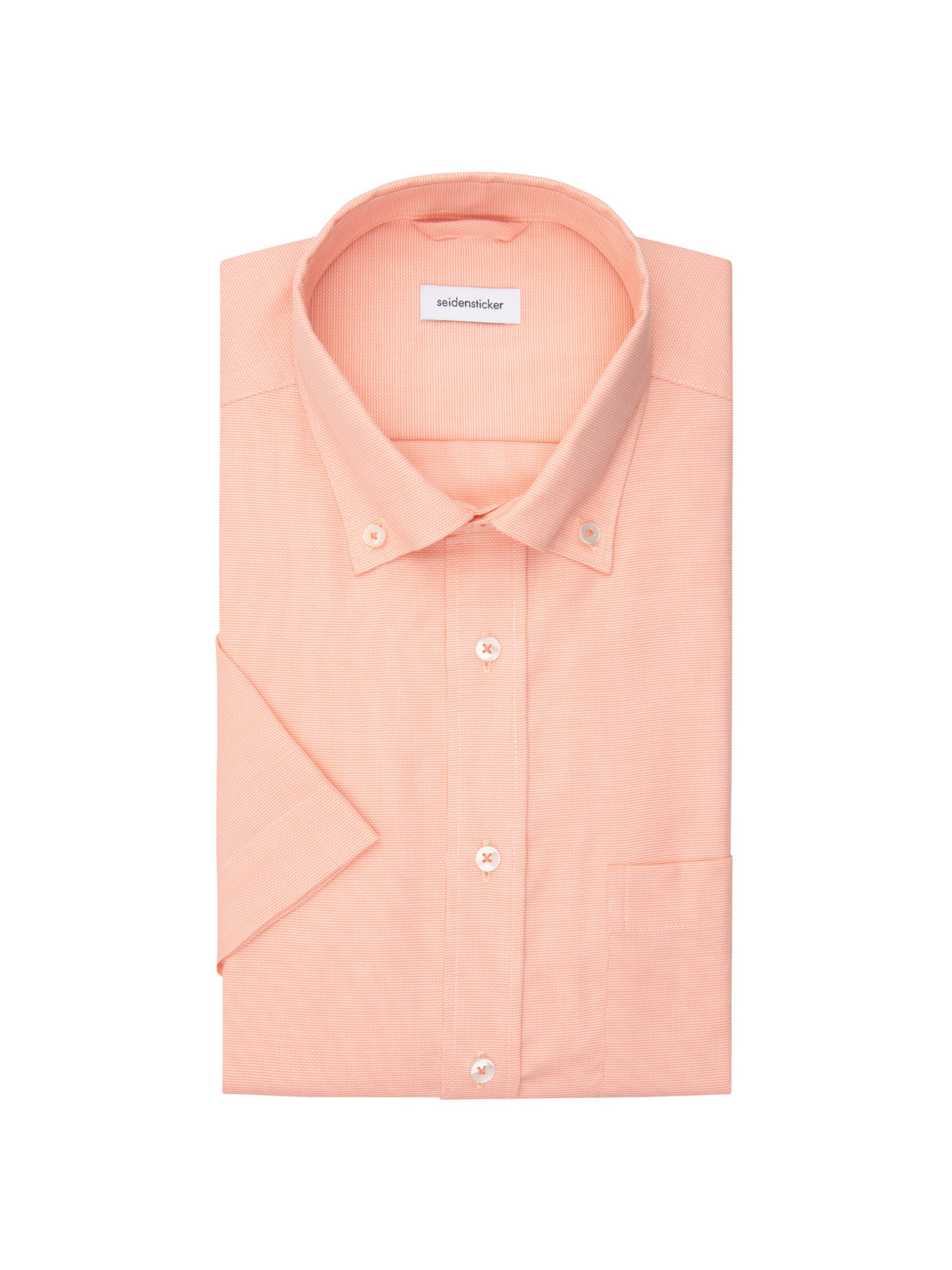 SEIDENSTICKER Regular fit Business shirt in Orange