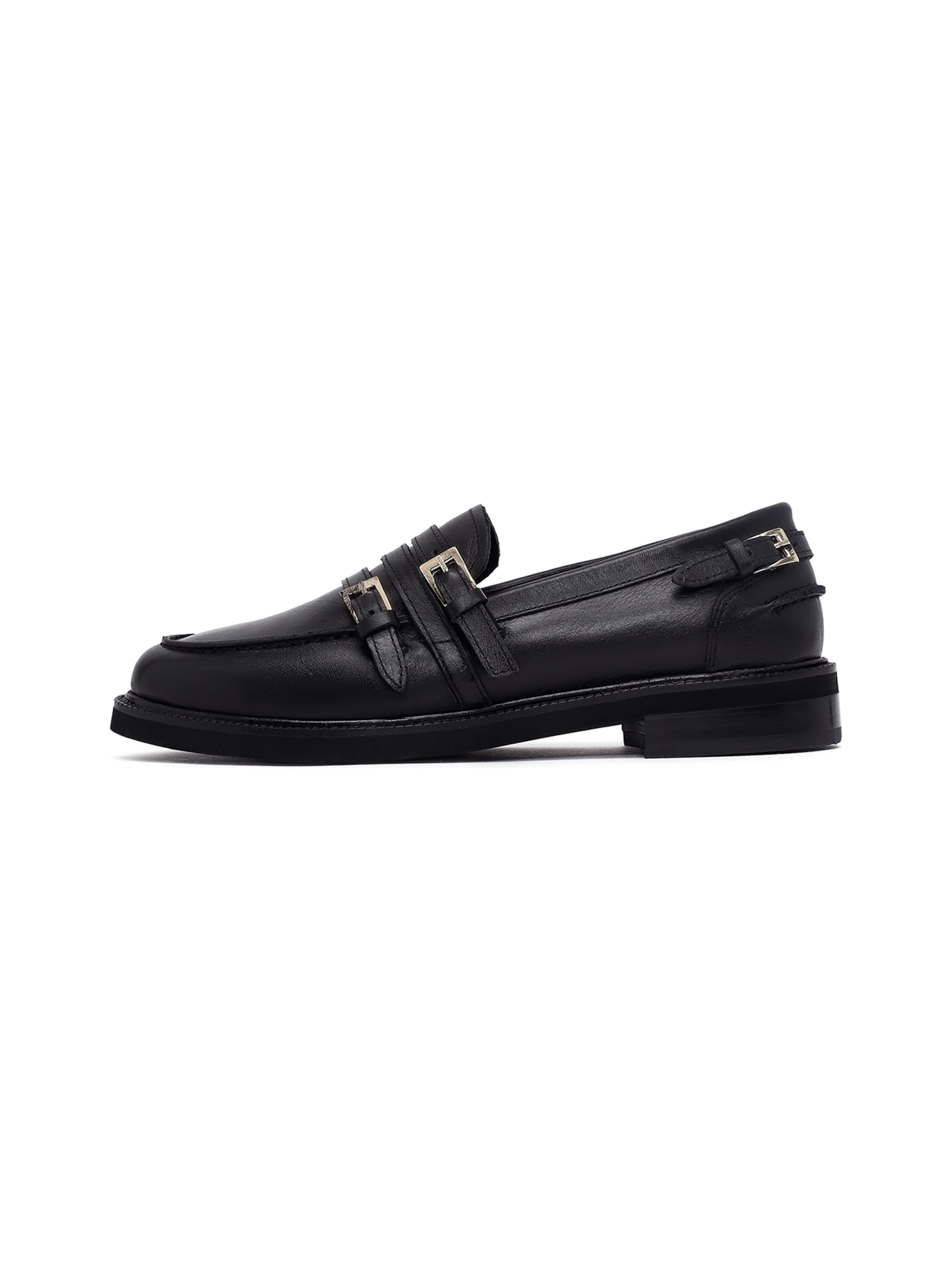 Derimod Moccasins in Black: front