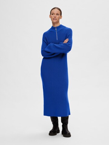 SELECTED FEMME Dress in Blue: front