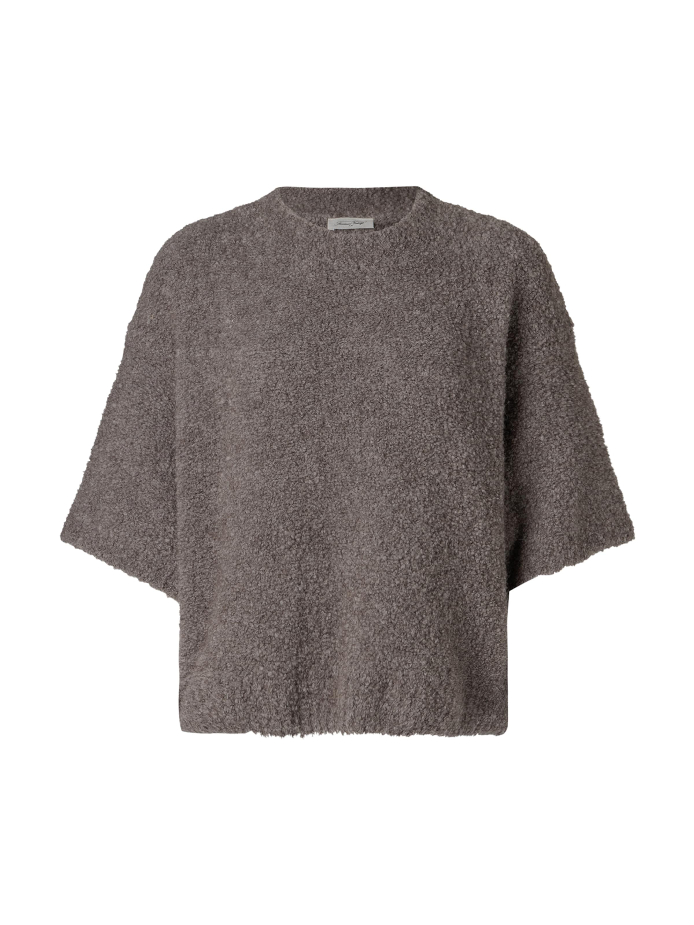 AMERICAN VINTAGE Trui 'Zolly' in Beige: voorkant