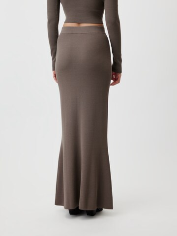 LeGer by Lena Gercke Юбка 'Evelin' в Коричневый: сзади