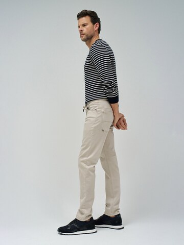 Salsa Jeans Slim fit Chino trousers 'Joggers' in Beige