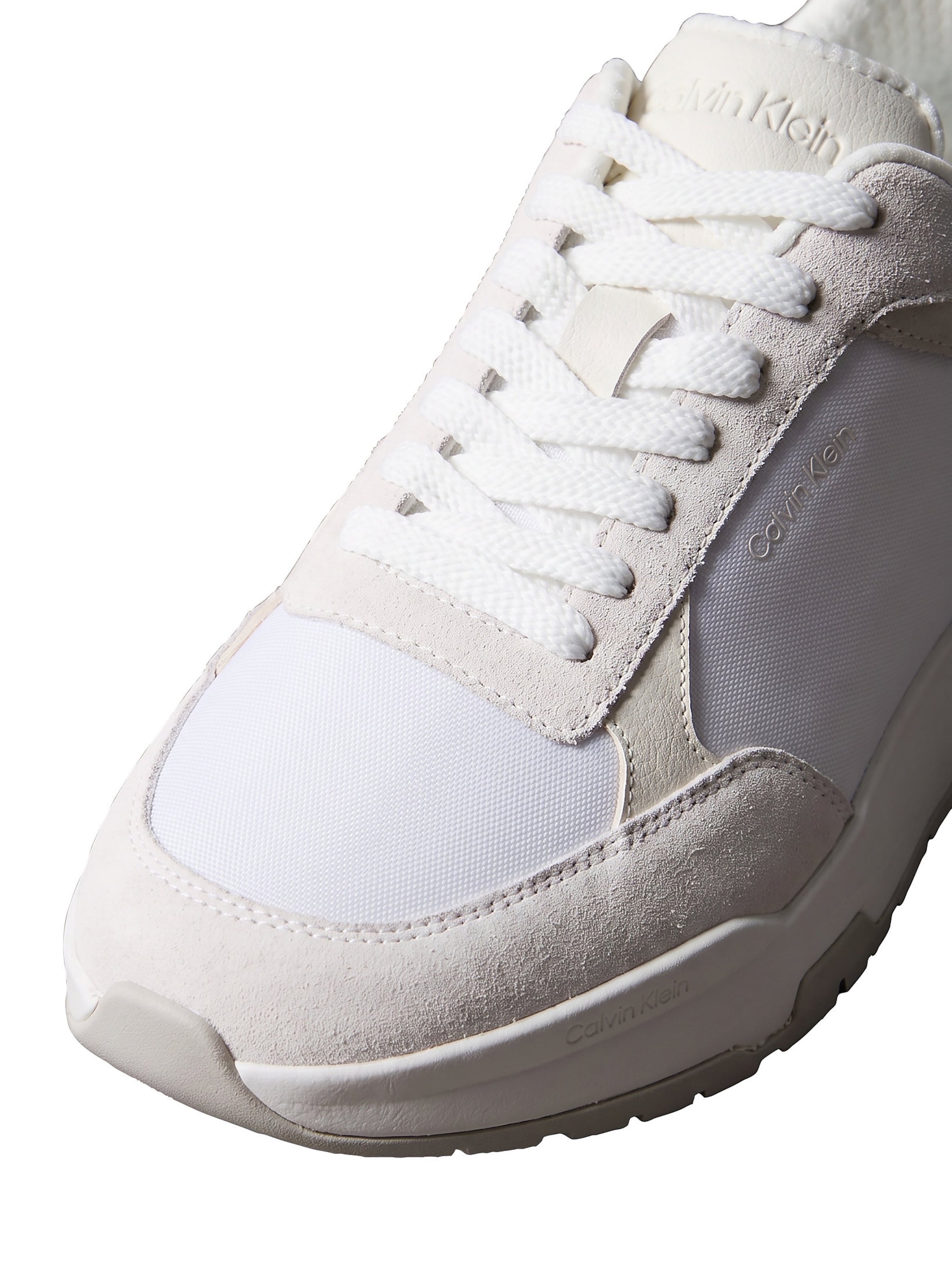 Calvin Klein Platform trainers in White