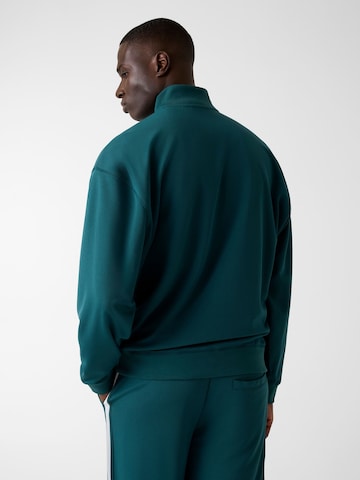 GUESS Zip-Up Hoodie in Green