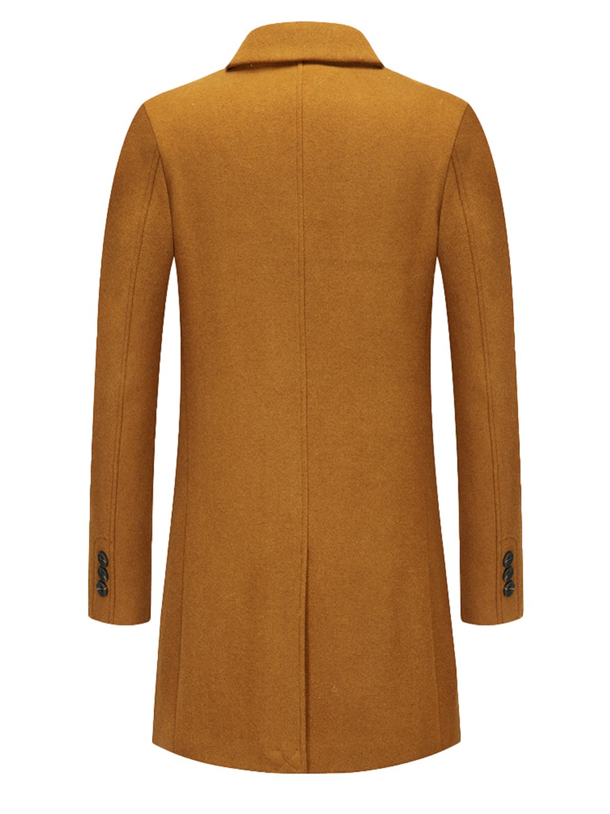 ALLTHEMEN Wintermantel 'Herbstgold'‌‌‌‌‌‌‌‌‌ in Beige