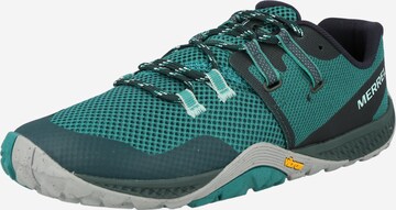 MERRELL Flats 'TRAIL GLOVE 6' in Blue: front