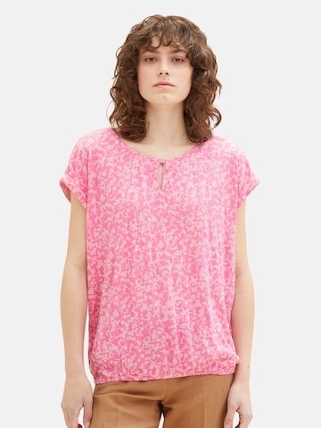 TOM TAILOR - Blusa em rosa: frente