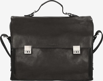 Harold's Document bag in Black: front